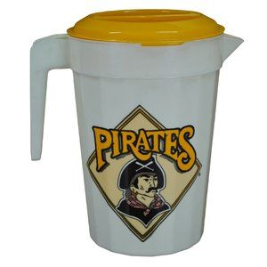 Vintage 1980s Pittsburgh Pirates SGA Ponderosa 2 Qt Plastic Drink Pitcher